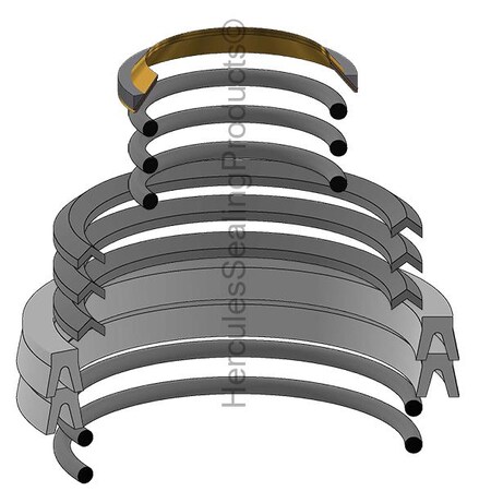 Vickers - After Market Parts Hydraulic Cylinder Repair Kit- SK-I-V-5-1.750X5.000 HYDRAULIC 6332U-039-H